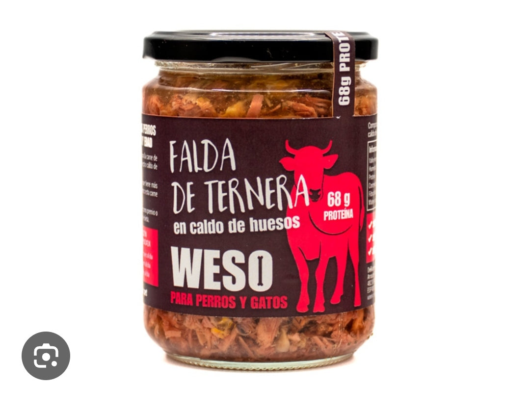 Caldo de falda de Ternera