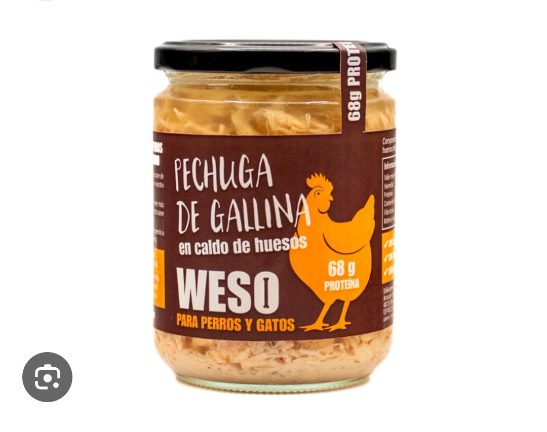 Caldo de Pechuga de gallina