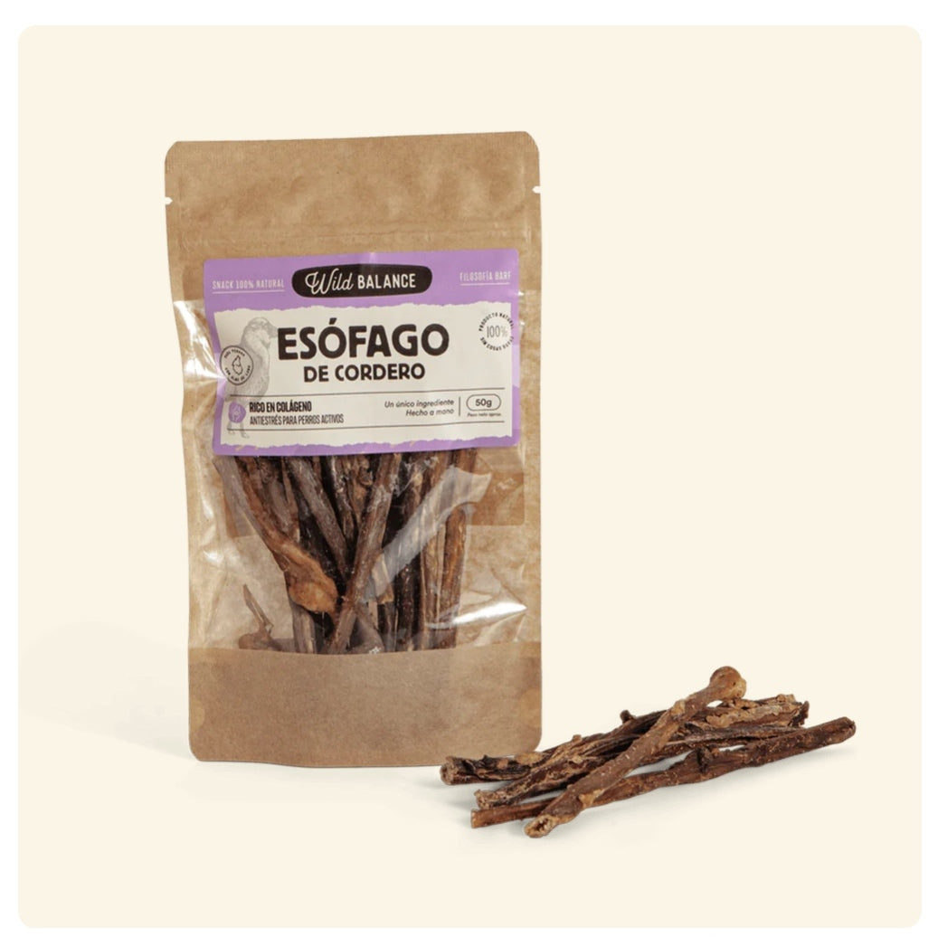 Esófago de cordero