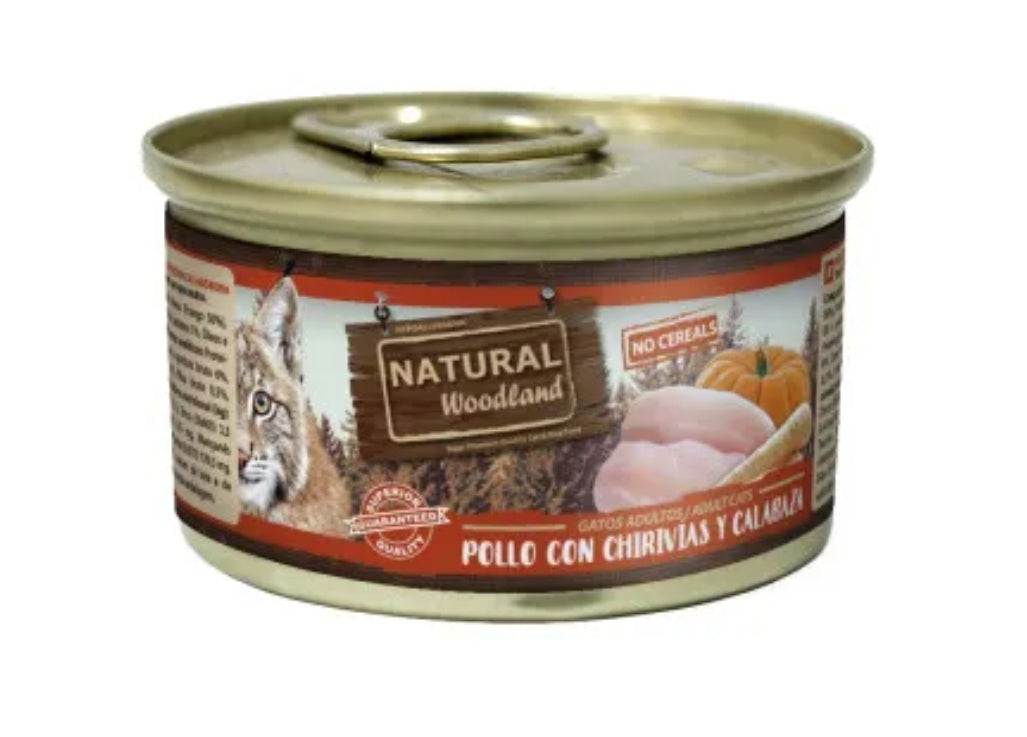 Natural woodland pollo 85gr 🐱