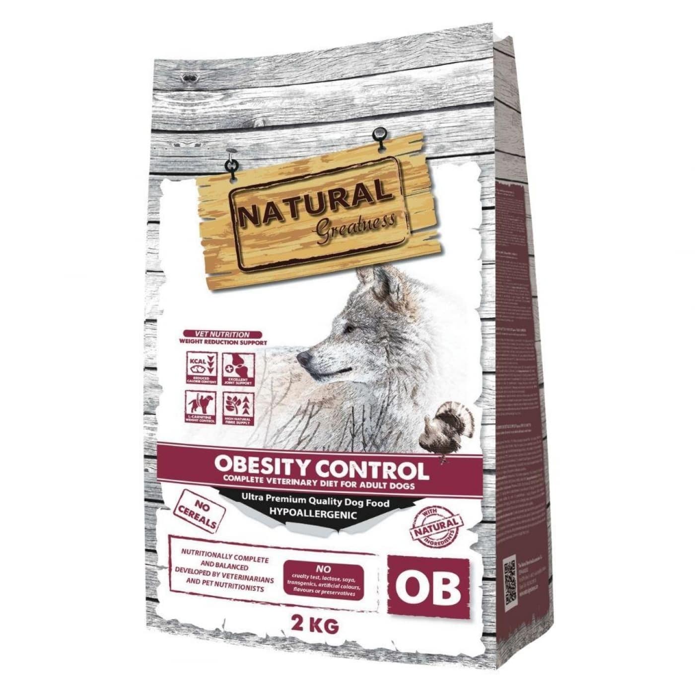Natural Greatness VET Obesity Pienso Natural Perro