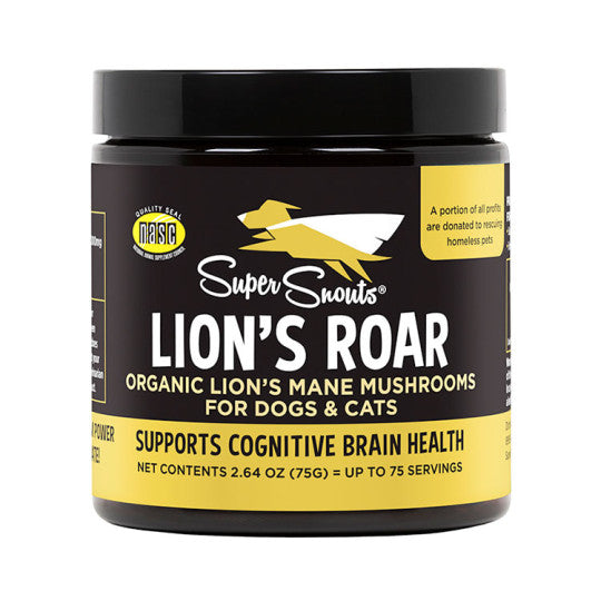 Lion's Roar mascotas senior (deterioro cognitivo) y problemas digestivos