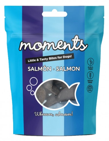 Snacks Moments Salmon para Perros 60 g