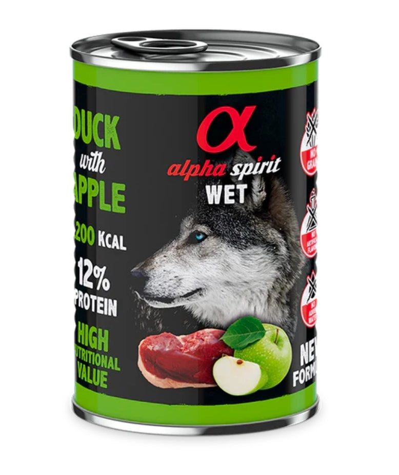 Alpha Spirit Pato Manzana 400gr