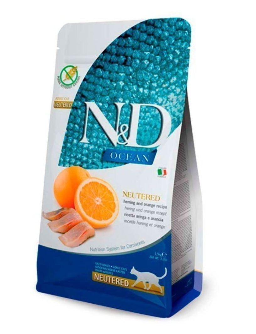 Farmina n&d Ocean neutered arenque 5kg