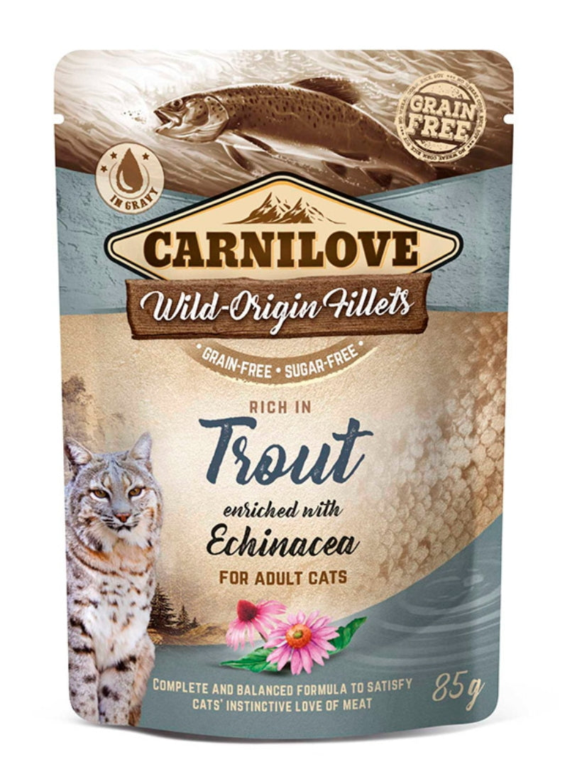 Carnilove Cat Trucha Equinacea 85gr