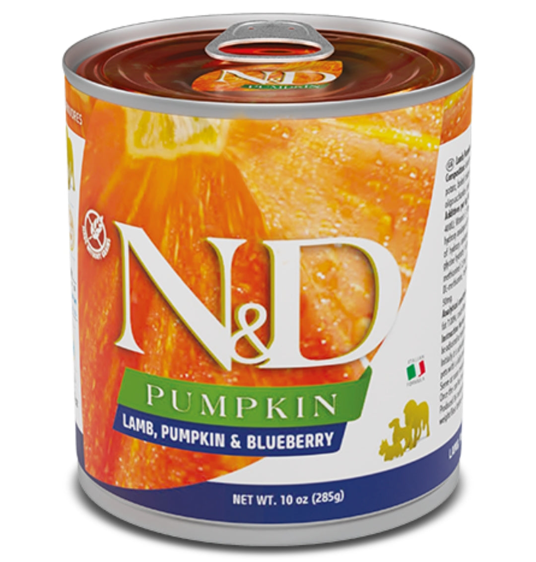 Farmina n&d pumpking cordero calabaza arándanos 285gr