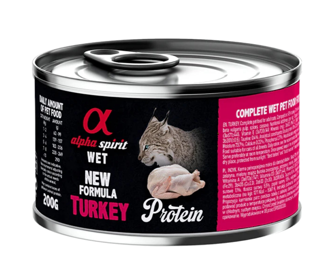 Alpha Spirit feline PAVO 200gr