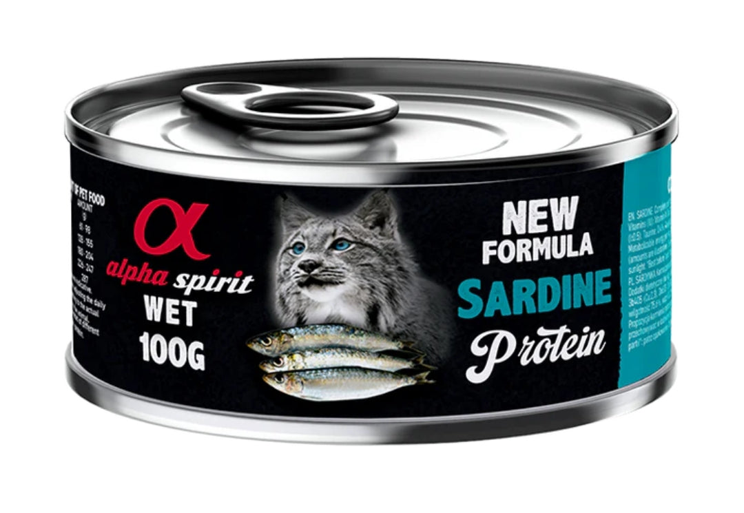 Alpha Spirit feline Sardinas 200gr