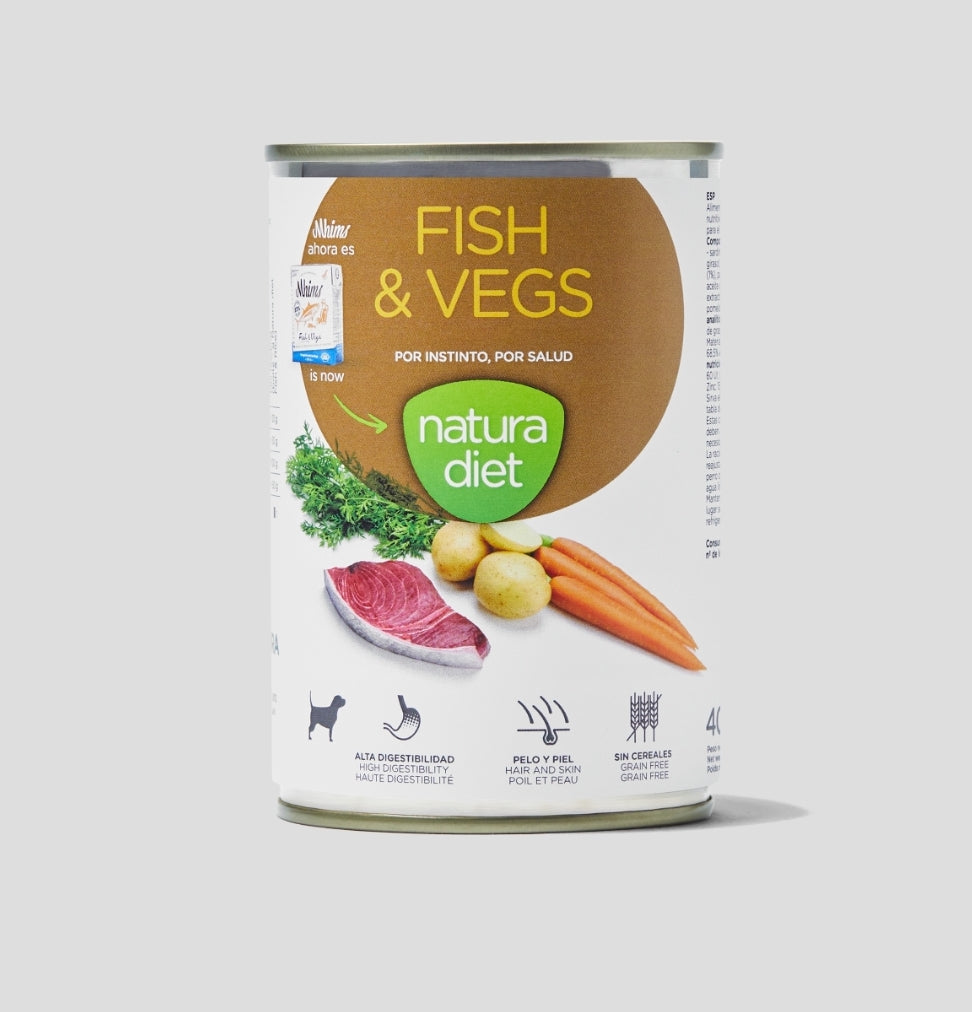 Natura Diet Fish and Vegs 400gr