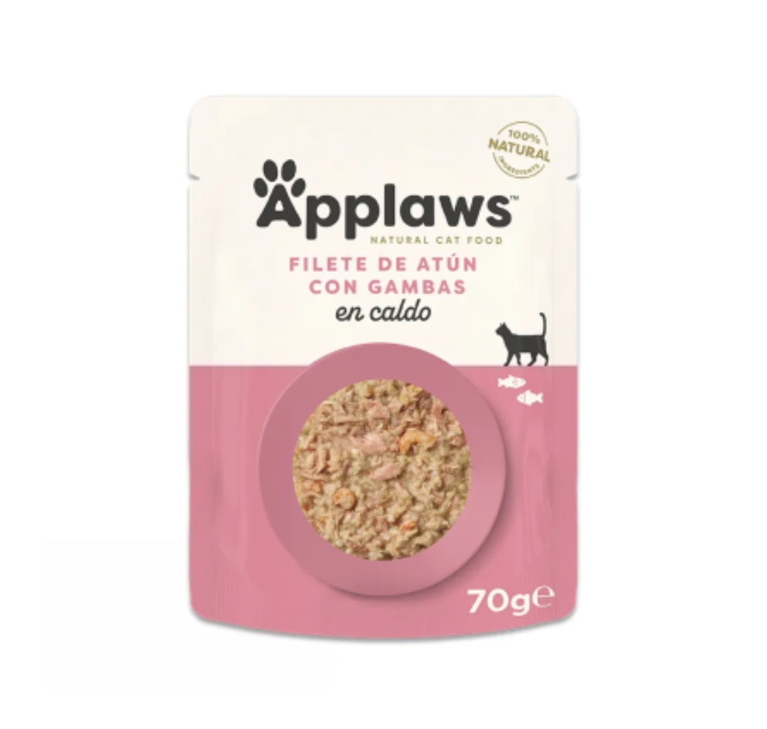 Applaws Atún Gambas 70gr