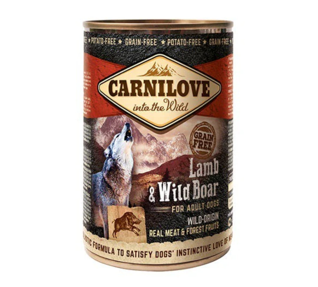 Carnilove Cordero Jabalí 400gr