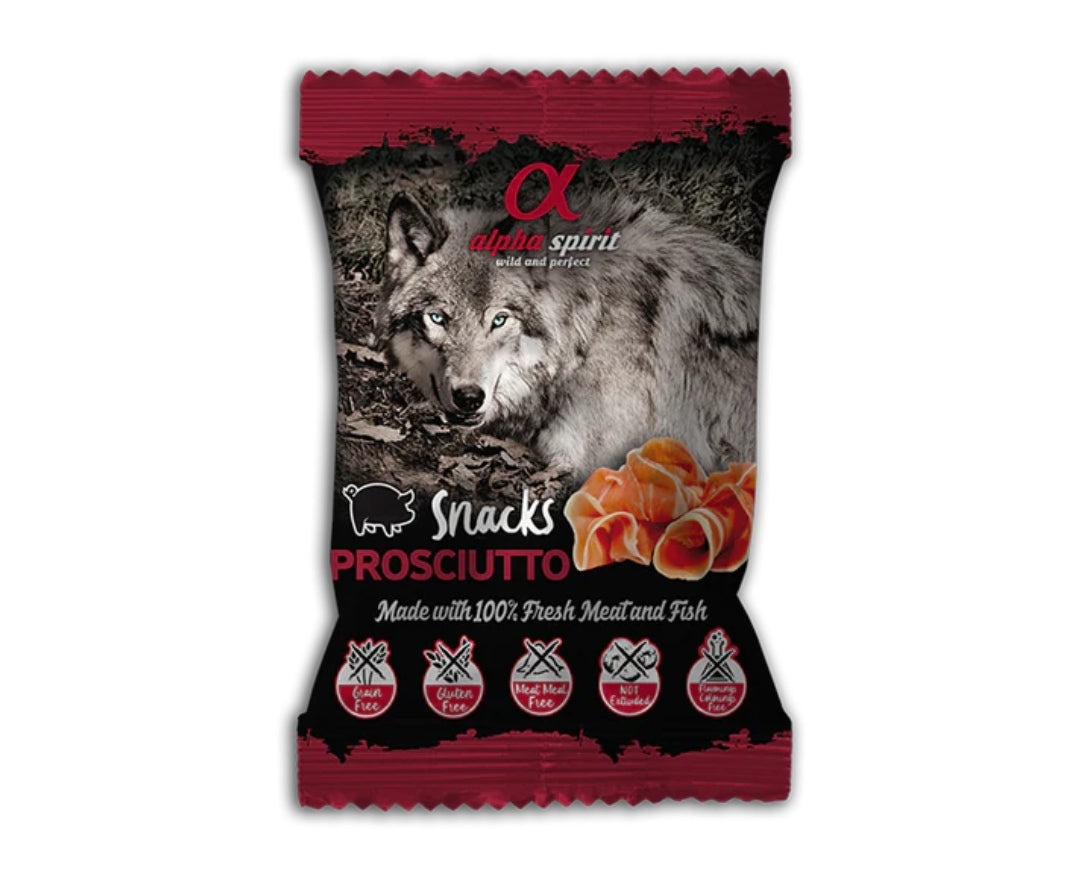 Alpha spirit snacks jamón 50gr