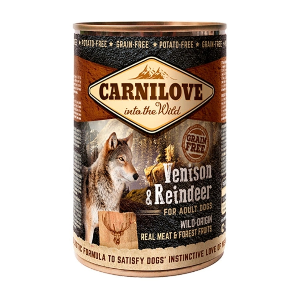 Carnilove venado reno 400gr