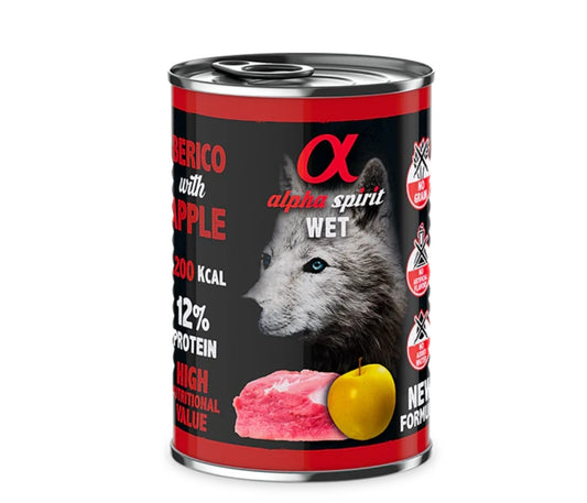 Alpha Spirit CERDO MANZANA 400gr