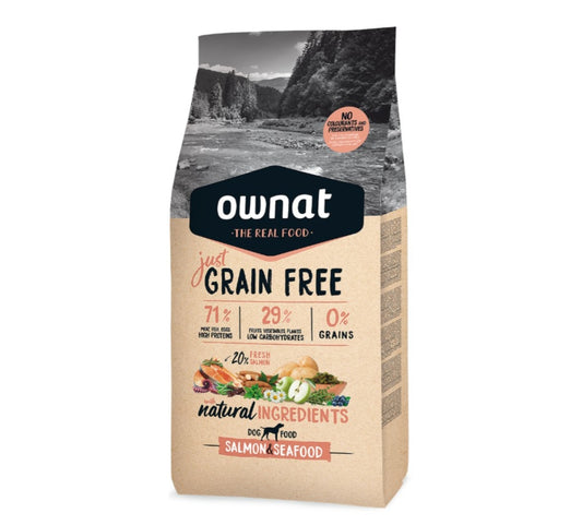 Ownat Just gf Salmón & marisco 3kg
