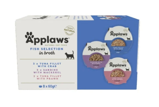 Applaws Cat Pot Selección de pescado 8x60gr