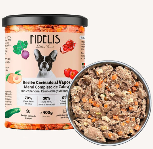 Fidelis menú de Cabra 400gr
