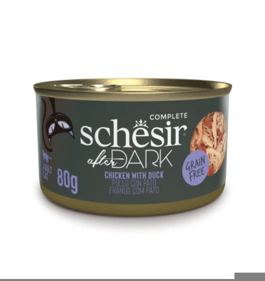 Schesir After Dark pollo pato 80gr