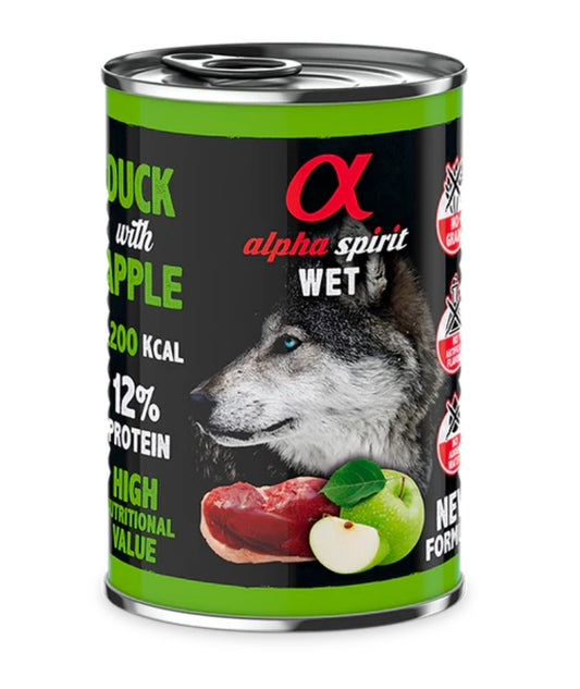 Alpha Spirit Pato Manzana 400gr