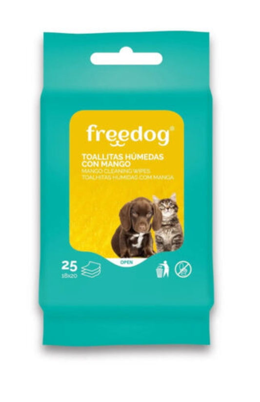 Toallitas Freedog Mango 25ud