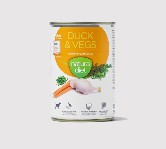 Natura Diet Duck & Vegs 400gr