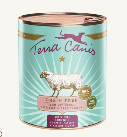 Terra Canis Cordero 800gr