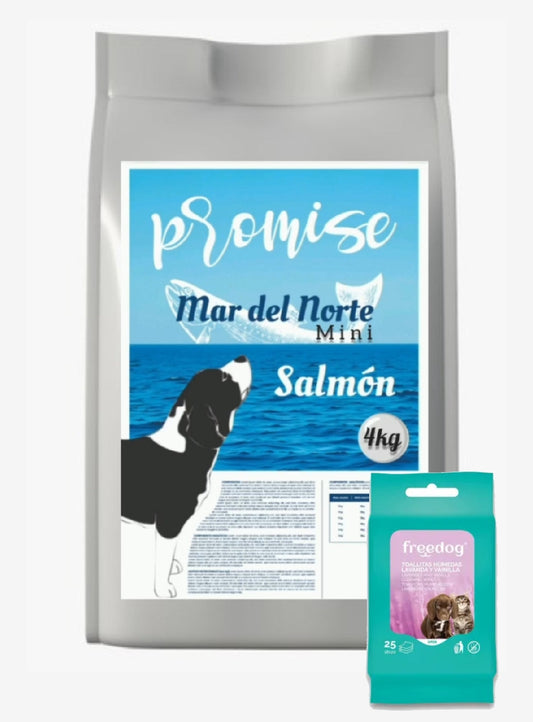 Promise Mar del Norte MINI 4kg+Toallitas 25ud
