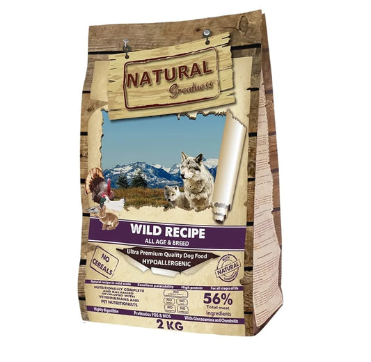 Natural greatness Wild récipe 2kg