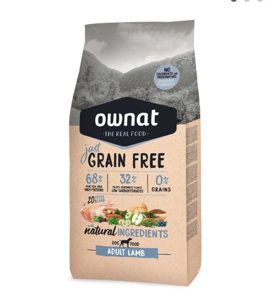 Ownat Just gf adult Lamb 3kg