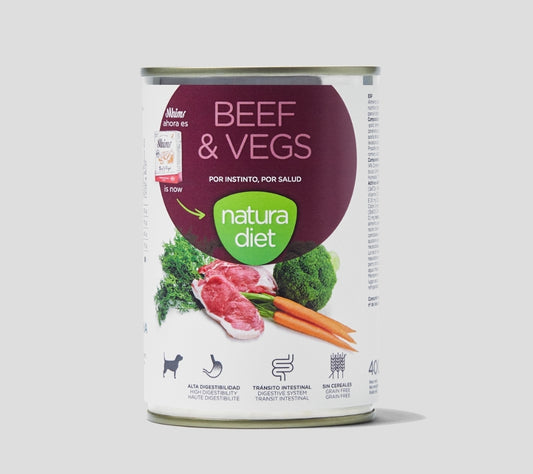 Natura Diet Beef & Vegs 400gr