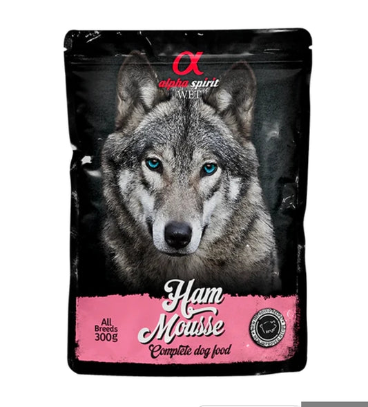 Alpha Spirit Mousse Jamón 300gr sobre