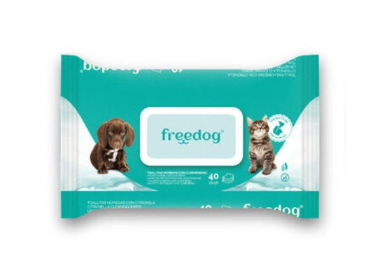 Toallitas Freedog Clorhexidina 40ud