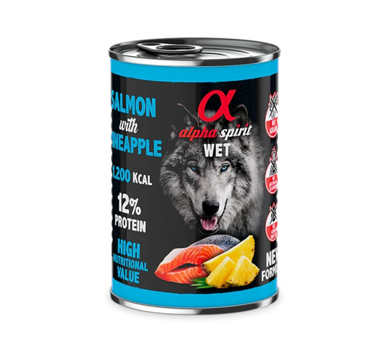 Alpha Spirit SALMÓN PIÑA 400gr