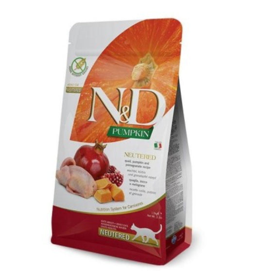 Farmina n&d Pumpkin Codorniz Calabaza Granada 5kg