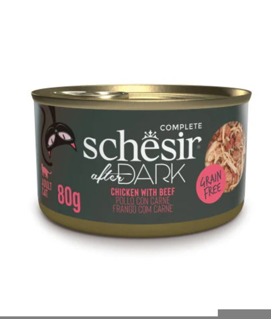 Schesir After Dark pollo ternera 80gr