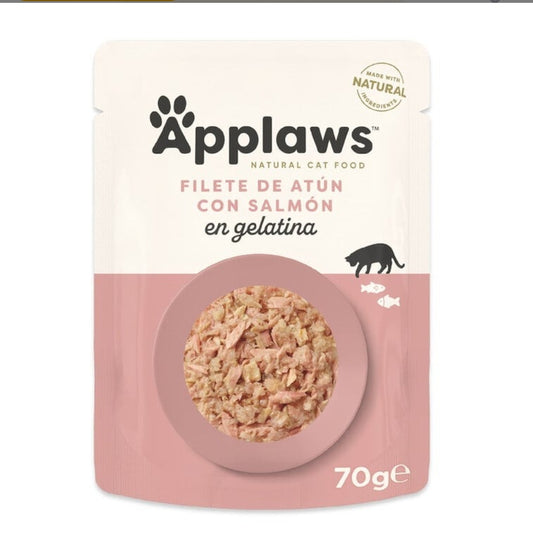 Applaws Atún Salmón en gelatina