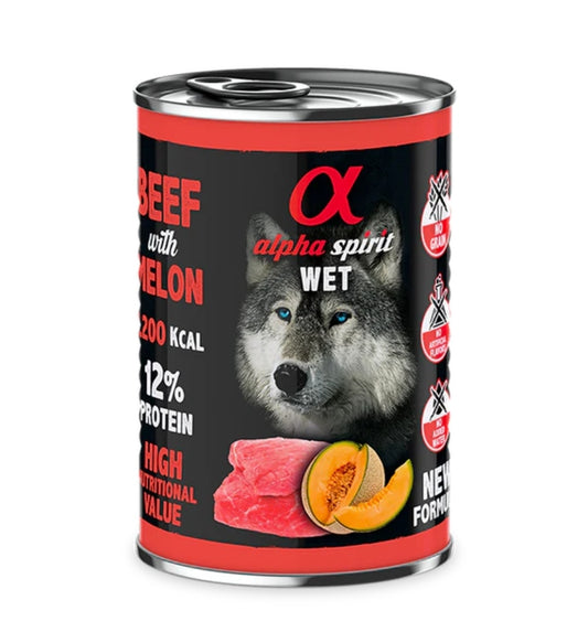 Alpha spirit TERNERA MELON 400gr
