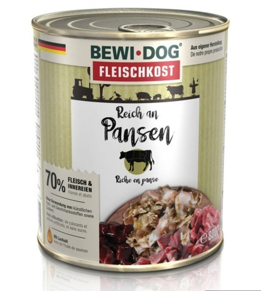 Bewidog Pansen 800gr Ternera