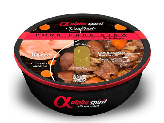 Alpha Spirit Real Food Estofado de oreja de Cerdo 280gr
