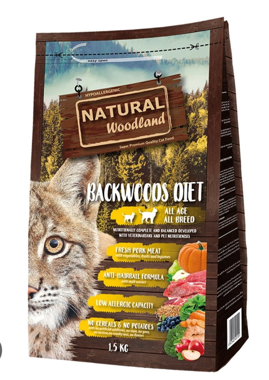 Natural Woodland Backwoods 1,5kg