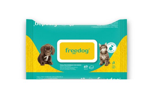 Toallitas Freedog Mango 40ud